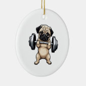 フィットネスプリン セラミックオーナメント (右)