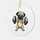 フィットネスプリン セラミックオーナメント (左)