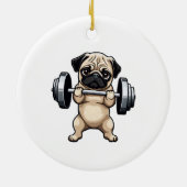 フィットネスプリン セラミックオーナメント (裏面)