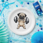 フィットネスプリン ペーパープレート (パーティー)