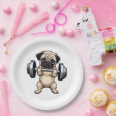 フィットネスプリン ペーパープレート (パーティー)