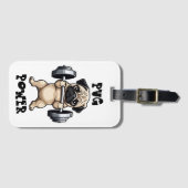 フィットネスプリン ラゲッジタグ (正面横)