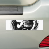 フィットネスボディビル バンパーステッカー (車上)