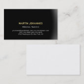 フィットネスモダンパーソナルトレーナー名刺 名刺 (正面/裏面)