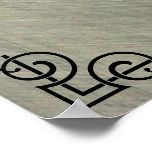 フィットネスモチベーションのジムのポスター#001 ポスター (角)