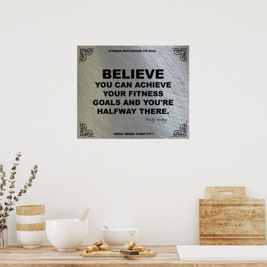 フィットネスモチベーションのジムのポスター#025 ポスター (キッチン)