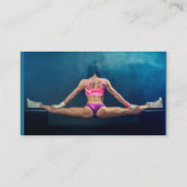 フィットネスモデル分割Thunder_Cove (メス)   名刺 (裏面)