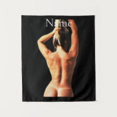 フィットネスモデルTanlines Thunder_Cove タペストリー (正面)