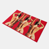 フィットネスモデルTanlines Thunder_Cove ドアマット (アングル)