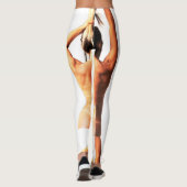 フィットネスモデルTanlines Thunder_Cove レギンス (裏面)