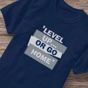 フィットネスレベルアップスポーツフィットActivewearレトロ Tシャツ