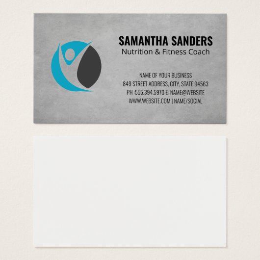 フィットネスロゴ (正面&裏面)