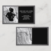 フィットネスロゴ 名刺 (正面/裏面)