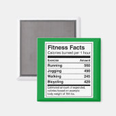 フィットネス事実 マグネット (正面/裏面)