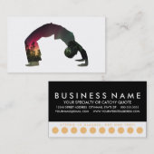 フィットネス二重露光ロイヤリティプログラム ロイヤリティカード (正面/裏面)