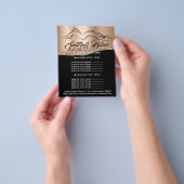 フィットネス体建物スパロゴバラ金ゴールド チラシ (手)