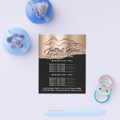 フィットネス体建物スパロゴバラ金ゴールド チラシ (シングル)