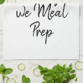 フィットネス体育のモチベーション日曜日私たち食事準備 キッチンタオル (折り畳み)