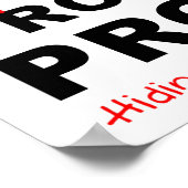 フィットネス保護ポおもしろいスター ポスター (角)