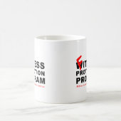 フィットネス保護面白いマグカップ コーヒーマグカップ (中央)