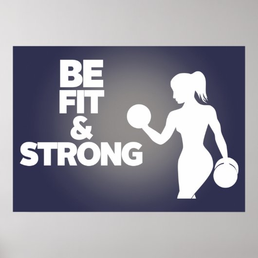 フィットネス動機引用文 ポスター (正面)