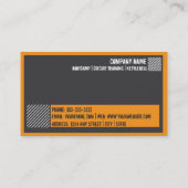 フィットネス区分名刺5区分パスカード ロイヤリティカード (裏面)