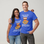 フィットネス大好き!おもしろピザのキャラクター猫 Tシャツ (ユニセックス)