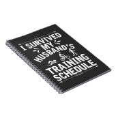 フィットネス夫トライアスロン訓練スケジュール ノートブック (右側)