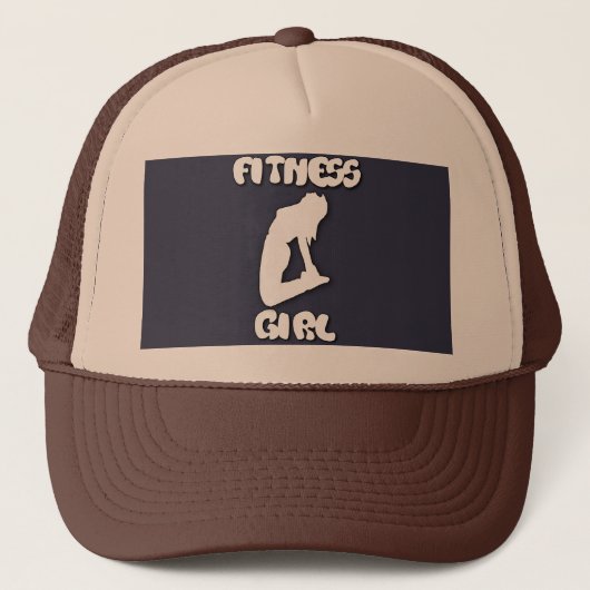 フィットネス女 キャップ (正面)