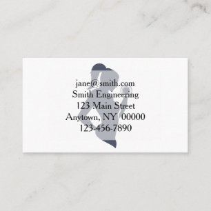 フィットネス娘がダンベルを持ち上げる 名刺