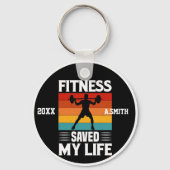 フィットネス救マイライフジム キーホルダー (正面)