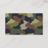 フィットネス業 |パーソナルトレーナーモノグラムロゴ 名刺 (裏面)