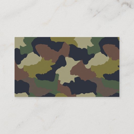 フィットネス業 |パーソナルトレーナーモノグラムロゴ 名刺 (裏面)