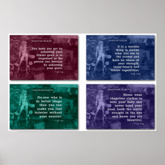 フィットネス自信とインナー美しい! ポスター