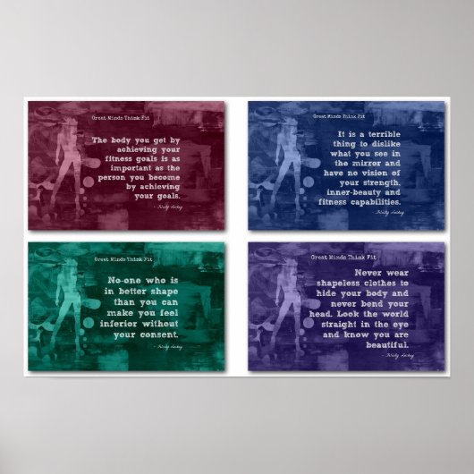 フィットネス自信とインナー美しい! ポスター (正面)