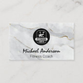 フィットネス自転車 | ヘルス 名刺 (正面)