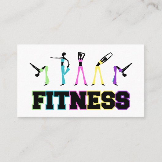 フィットネス言行共に 名刺 (正面)