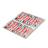 フィットネス語 タイル (側面)