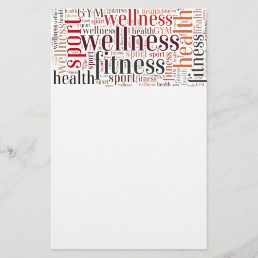 フィットネス語 チラシ (正面)