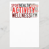 フィットネス語 チラシ (正面)