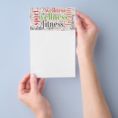 フィットネス語 チラシ (ハンドル)