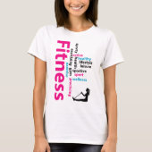 フィットネス語 Tシャツ (正面)