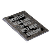 フィットネス追跡ジャーナル ノートブック (右側)