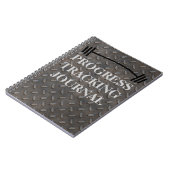 フィットネス進捗管理仕訳帳 ノートブック (左側)