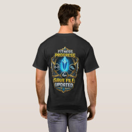 フィットネス進行状況セーブファイル更新: SFジムエンブレム Tシャツ