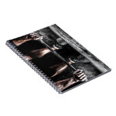 フィットネス重量挙げジムトレーニング ノートブック (右側)