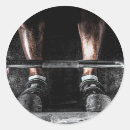 フィットネス重量挙げジムトレーニング ラウンドシール