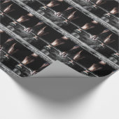 フィットネス重量挙げジムトレーニング ラッピングペーパー (角)