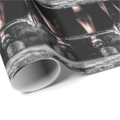 フィットネス重量挙げジムトレーニング ラッピングペーパー (ロールコーナー)