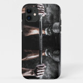 フィットネス重量挙げジムトレーニング Case-Mate iPhoneケース (裏面)